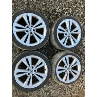 4× колесо алюминиевая skoda oe 7.5