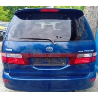Toyota previa ii 00-06 крышка багажника стекло задняя лак 8p4