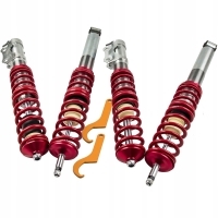 Комплект coilover для volkswagen гольф 2 3 1983-2002 регулируемые подвеска coilover