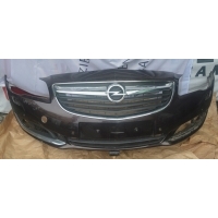 Opel insignia а рестайлинг 13 - бампер передняя передний решетка решетки