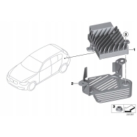 Bmw 3 4 блок управления звука 65125a3fd05