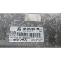 Блок управления двигателем VW GOLF V 2007 06A906033EM