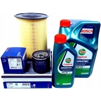 Фильтры bosch 5l масляный castrol 5w20 c - max ii focus iii kuga ii 1.6 ecoboost