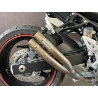 Mivv double gun titan глушитель , выхлоп gsx-s gsxs gsr