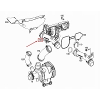 Mercedes - benz cls c257 engine thermostat a2562030075