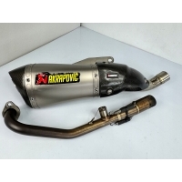Akrapovic выхлоп глушитель honda msx 125 grom 16-20 полный системы титан