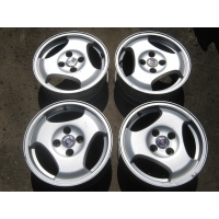 4× колесо алюминиевая saab oe 3-spoke 6.0