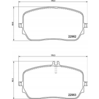 Brembo п 50 149 комплект тормозной колодок , тормоза тормоз