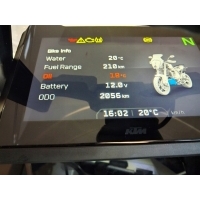 Спидометр часы дисплей ktm adventure 1290