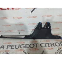 Крышка порога правый peugeot 3008 ii 5008 ii оригинал логотип хромированная 9824062277