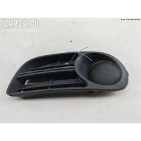 Решетка (заглушка) в бампер Перед. Лев. Skoda Fabia mk1 (6Y) 2006 00101117366001