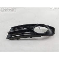 Решетка (заглушка) в бампер Перед. Лев. Volkswagen Touran 2003 1T0853665A