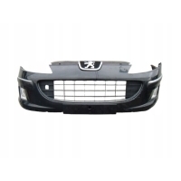 Peugeot 407 sw 04 - 11 бампер передняя туманки лак exld