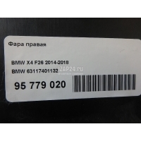 Фара правая BMW X3 F25 (2010 - 2017) 63117401132