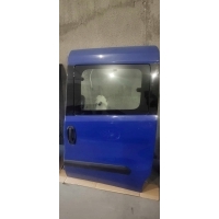 Дверь левая задняя с стеклом fiat doblo 2 opel комбо 2010 - 2019