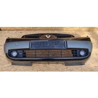 Бампер передний передняя renault scenic ii 2 mk2 чёрный передняя liftem