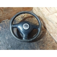 Руль трехспицевый кожа volkswagen passat b5 гольф iv 1j0419091ae