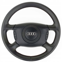 Audi a4 b5 руль кожа кожаная многофункциональная подушка airbag