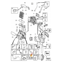 Volvo S60 Mk3 Climate Unit Support 31497417 Original
