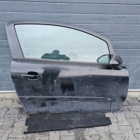 Opel corsa d дверь правая передняя чёрный
