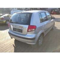 Hyundai getz 02 - хэтчбек 5d дверь правое задняя задняя серебристая cs