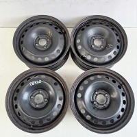 4× колесо штампованное renault oe 8200026032 6.5