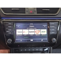 Радио заводские skoda superb iii 3v0919606b магнитола