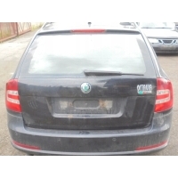 Skoda октавия ii 1z vrs крышка багажника 04-08 универсал 9910 magic чёрный