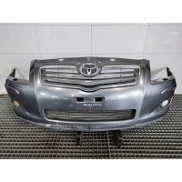Бампер передняя передний решетка радиатора под омыватели toyota avensis t25 рестайлинг 1g3