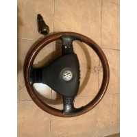Руль деревянная подушка airbag водителя volkswagen volkswagen passat b5