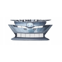 Toyota prius прайм 16- решетка радиатора бампера передняя решетка 53112-47350 53141-47030