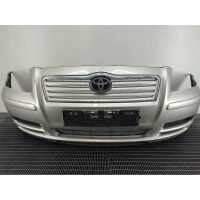 Бампер в сборе передняя передний toyota avensis t25