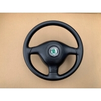 Руль кожа airbag skoda октавия i rs vrs fabia идеальная оригинал