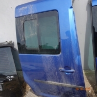 Дверь przesówne правое синяя volkswagen volkswagen caddy в сборе