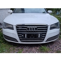 Audi a8 d4 3.0 tdi 4h0 бампер передний решетка в сборе