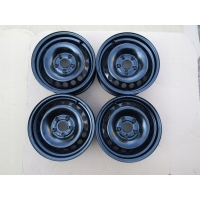 4× колесо штампованное volkswagen oe 1k0601027cb 6.0