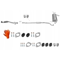 Mitsubishi outlander 2.0 16v 4x4 100kw 2003-10 / 2006 системы выхлопной