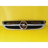 Решетка радиатора opel zafira а рестайлинг хромированная 03-05 24453538 nr182