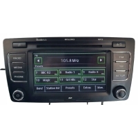 Skoda октавия 2 ii рестайлинг 1z йети магнитола mp3 sd компакт-диск код