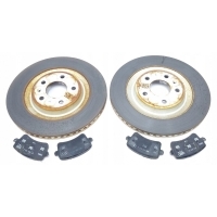 Тормозные диски колодки задняя audi q5 8r 4h0615601h 8k0698451e
