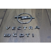 Значек эмблема крышки багажника задняя opel vectra c