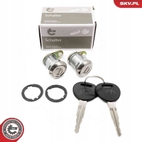 Комплект вкладышей замка дверь 65skv821 hyundai атос ; 8197002a00