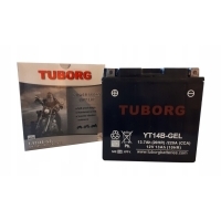 Аккумулятор tuborg yt14b-bs гель 13.7ah 220a гелевый