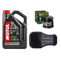 Масляный моторное motul 5100 10w40 4l фильтр ванна