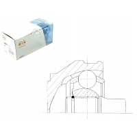 Lobro комплект шарнира силовой lob , 303001
