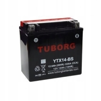 Аккумулятор tuborg ytx14-bs 12.6ah 220a agm
