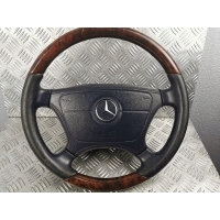 Мерседес r129 w140 w124 w202 руль деревянная чёрный пиано