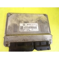 Блок управления двигателя skoda октавия mk2 06a906033ha nr349
