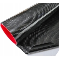 Okleina carbon карбон 5d чёрный 50x152 качественный hq