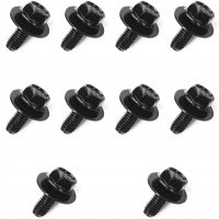 10x болт дюбель mazda m6x15 подкладка 9gg600616t